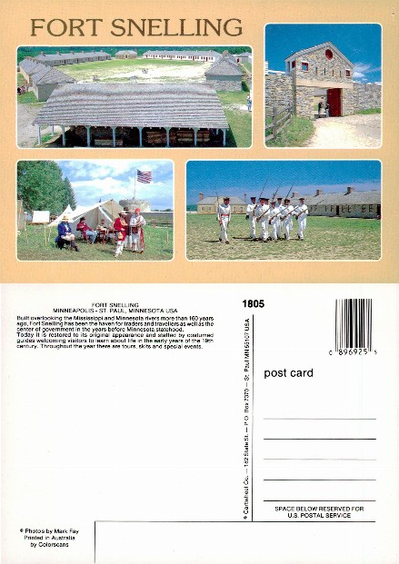 Fort Snelling Historical Scenes