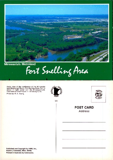 Aerial View Fort Snelling Area