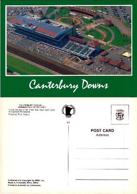 Canterbury Downs Horse Race Track