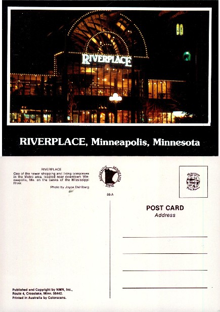 Riverplace Complex at Night