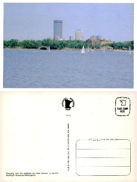 Lake Calhoun & Minneapolis Skyline