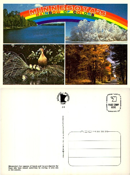 Four Seasons Minnesota Nature Collage