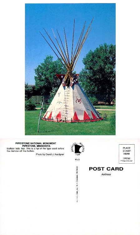 Tipi at Pipestone National Monument