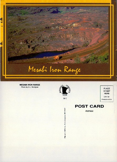 Iron Mine Pit with Dump Truck