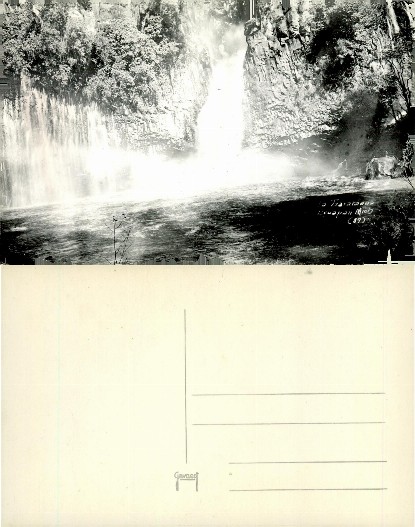 Powerful Waterfall in Rocky Gorge