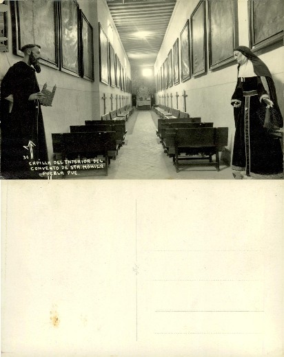 Chapel Interior with Religious Statues