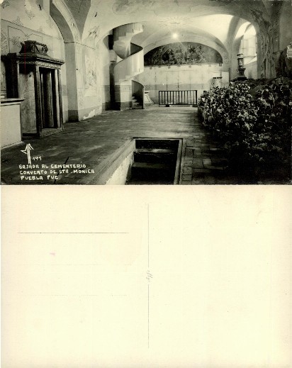 Descent to Cemetery Santa Monica Convent
