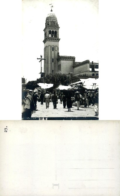 Market Street with Clock Tower