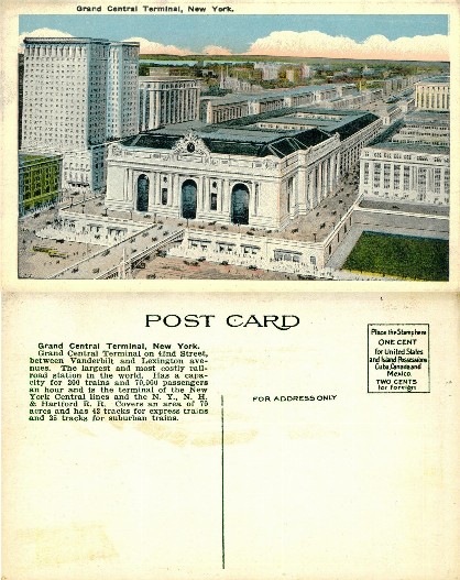 Grand Central Terminal Aerial View