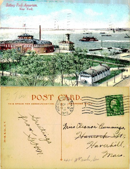 Battery Park Aquarium, New York