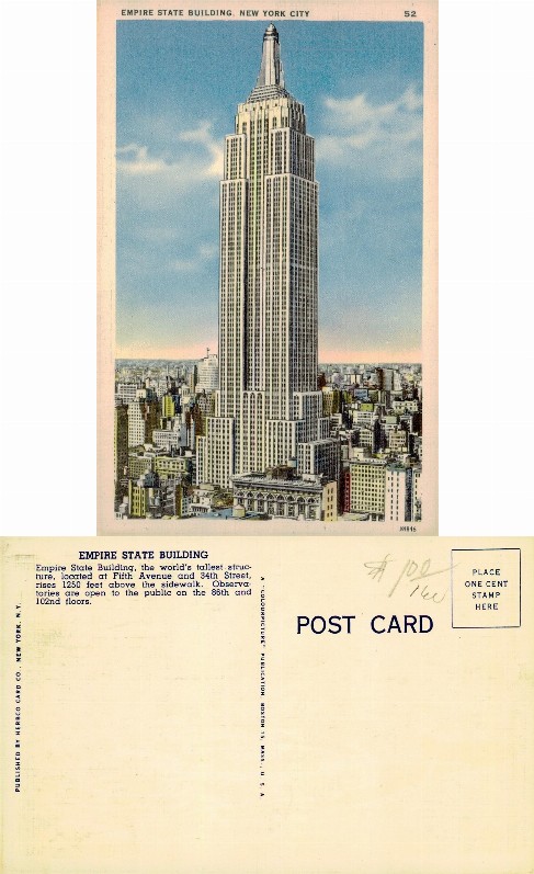 Empire State Building from Below