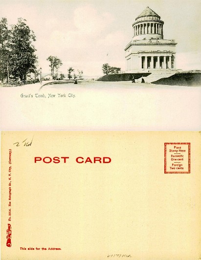 Grant's Tomb in Park Landscape