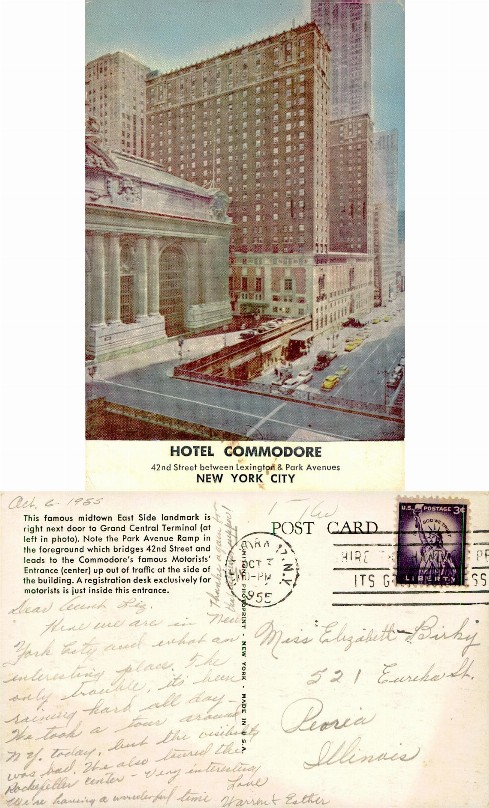 Hotel Commodore & Park Avenue Ramp