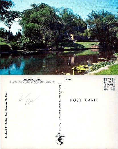 Mirror Lake at Ohio State University
