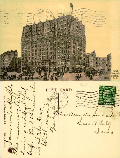 Hotel Iroquois with Street Scene