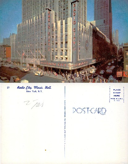 Radio City Music Hall Exterior