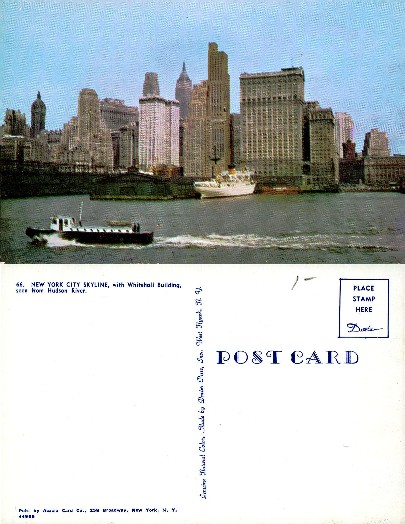 New York City Skyline from Hudson