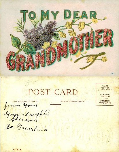 Greeting Card for Grandmother