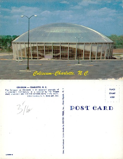 Charlotte Coliseum Dome Building