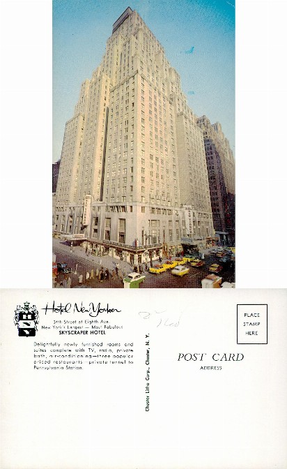 Hotel New Yorker and Street Scene