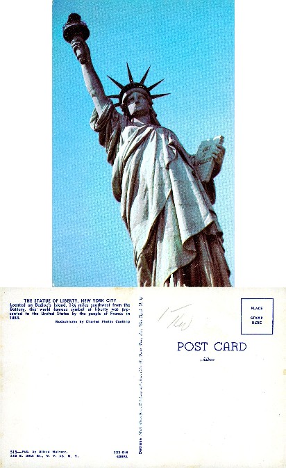 Statue of Liberty Upward View