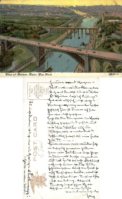 View of Harlem River and Bridges