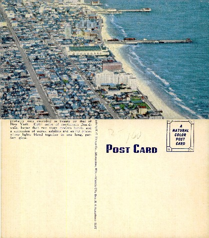 Aerial View of Coastal City & Piers