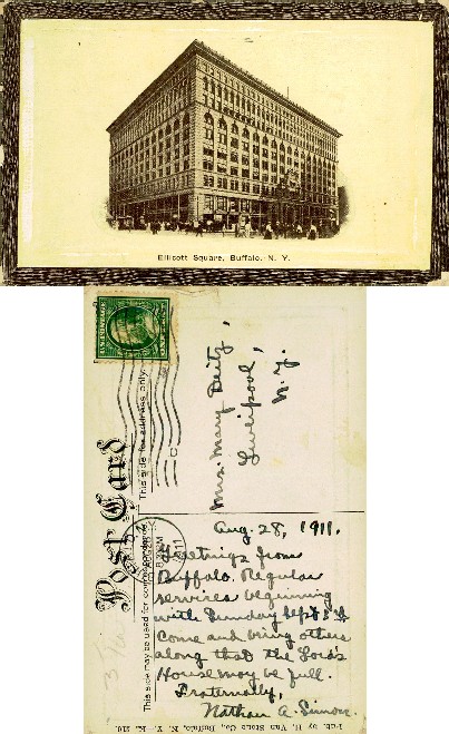 Ellicott Square Building, Street Scene