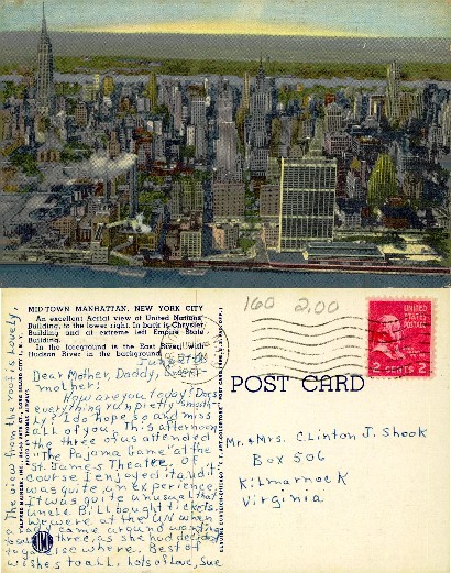 Midtown Manhattan Aerial View