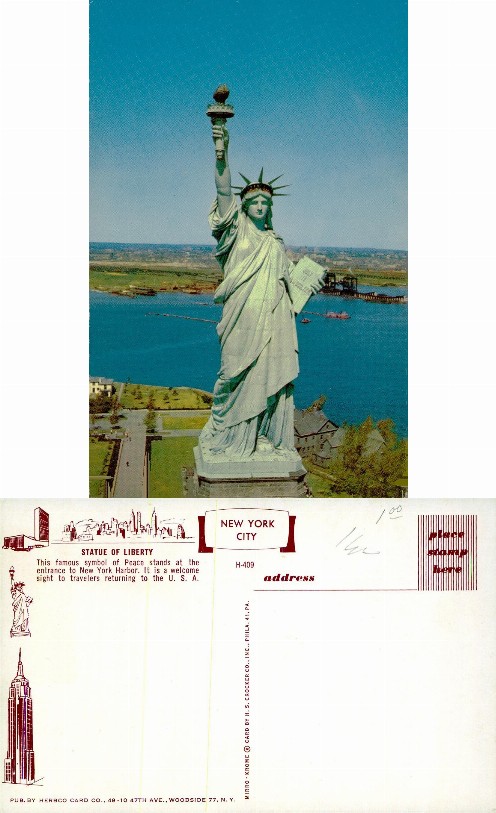 Statue of Liberty, New York Harbor