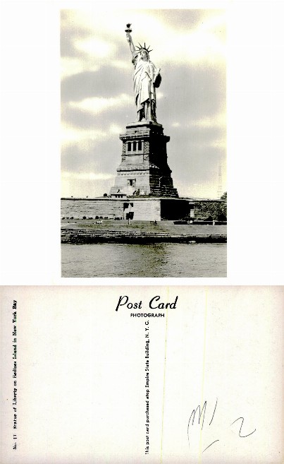 Statue of Liberty on Pedestal