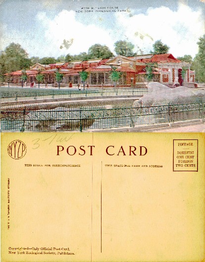 Lion House, New York Zoological Park