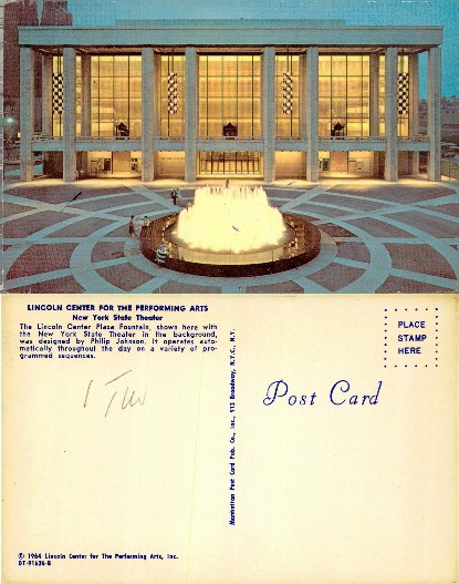 Plaza Fountain and State Theater