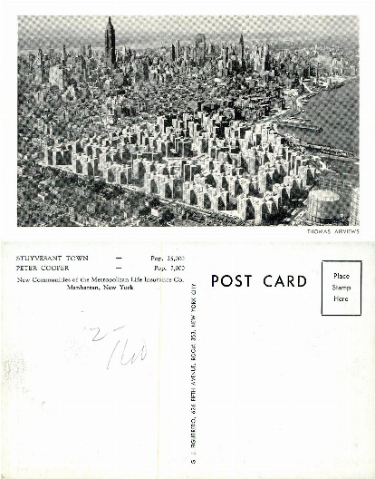 Aerial View of Stuyvesant Town