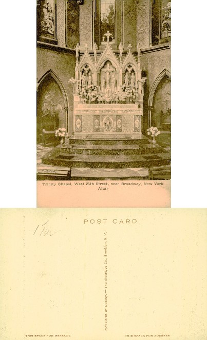 Trinity Chapel Altar, New York
