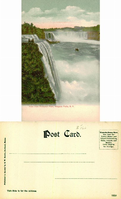 Niagara Falls from Prospect Park