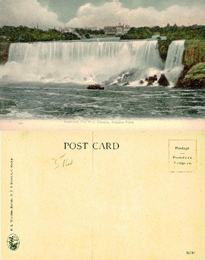 American Falls from Canadian View