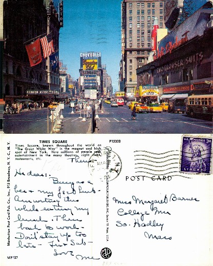 Times Square Street Scene