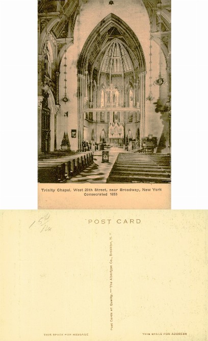 Trinity Chapel Interior View