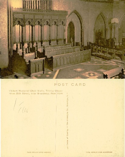 Vibbert Memorial Choir Stalls