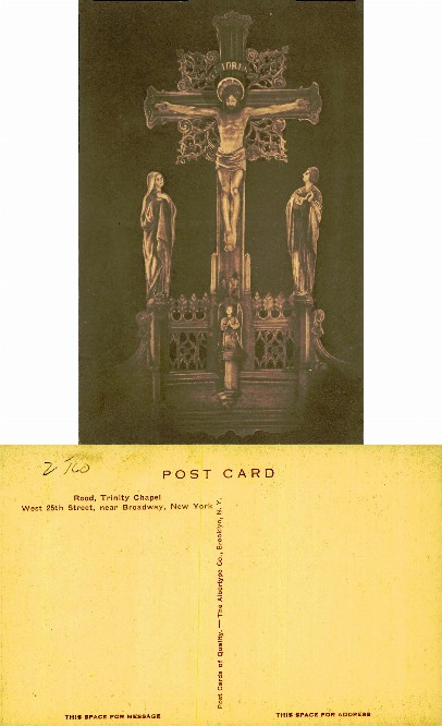 Rood Screen & Crucifix, Trinity Chapel