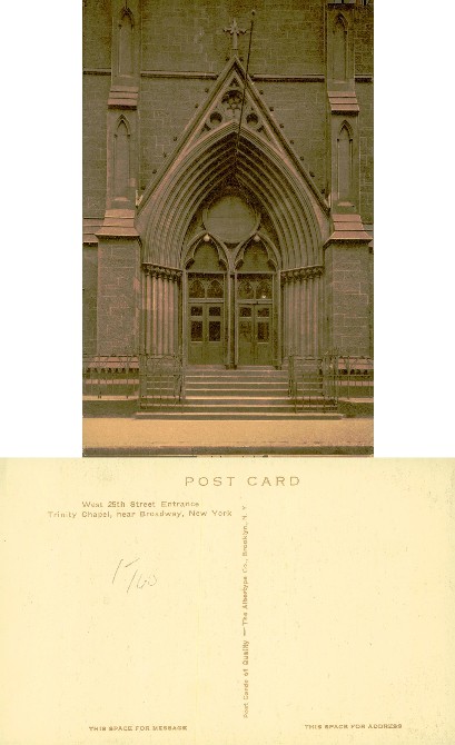 Trinity Chapel West 25th St Entrance