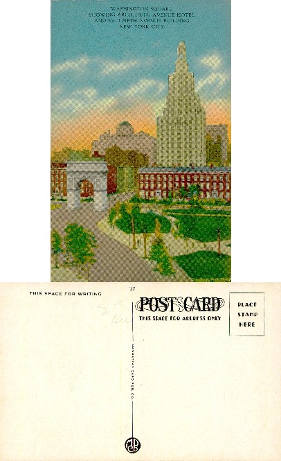 Washington Square Park & Fifth Ave.