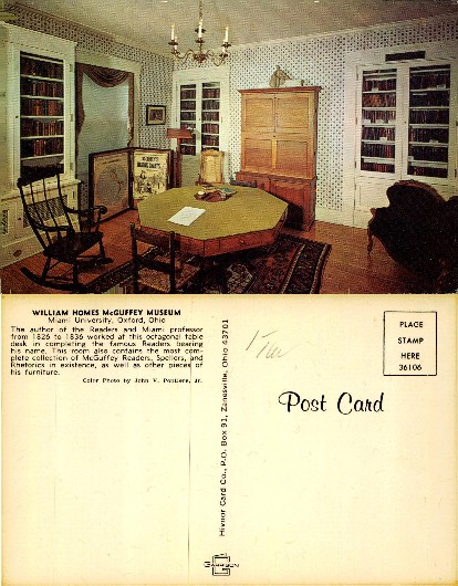 Museum Room with Octagonal Desk