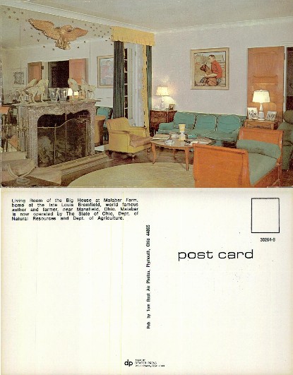 Living Room of a Historic Farmhouse