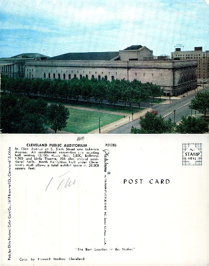 Cleveland Public Auditorium