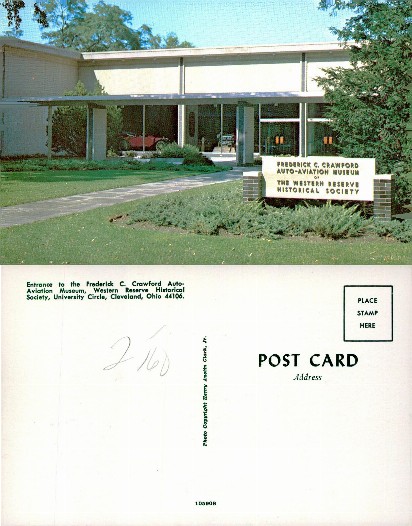 Frederick C. Crawford Museum Entrance