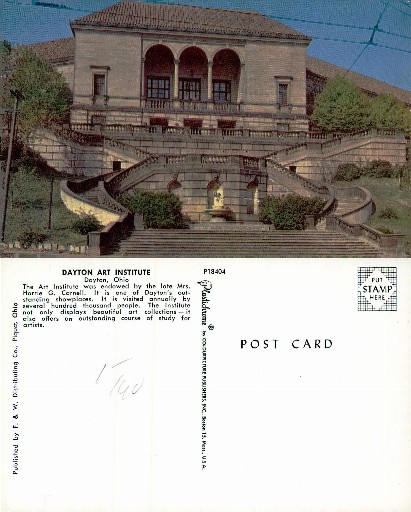 Dayton Art Institute and Staircase