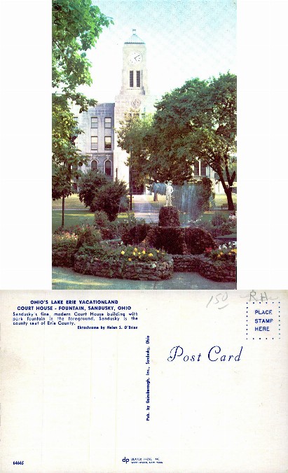 Courthouse, Fountain, and Park
