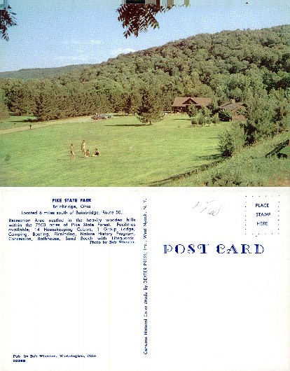 Pike State Park cabins and visitors